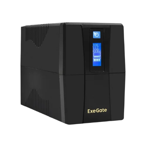 ExeGate Power Smart ULB-800.LCD.AVR.2SH.RJ.USB фото